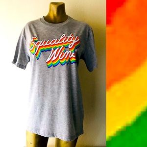 EQUALITY WINS Tee SHIRT NWT Size 2X